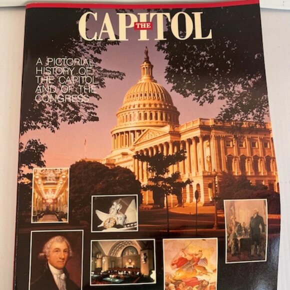 US Capitol History and Congress 9th edition book 7/27/83 dated, 100th Congress - Picture 1 of 3